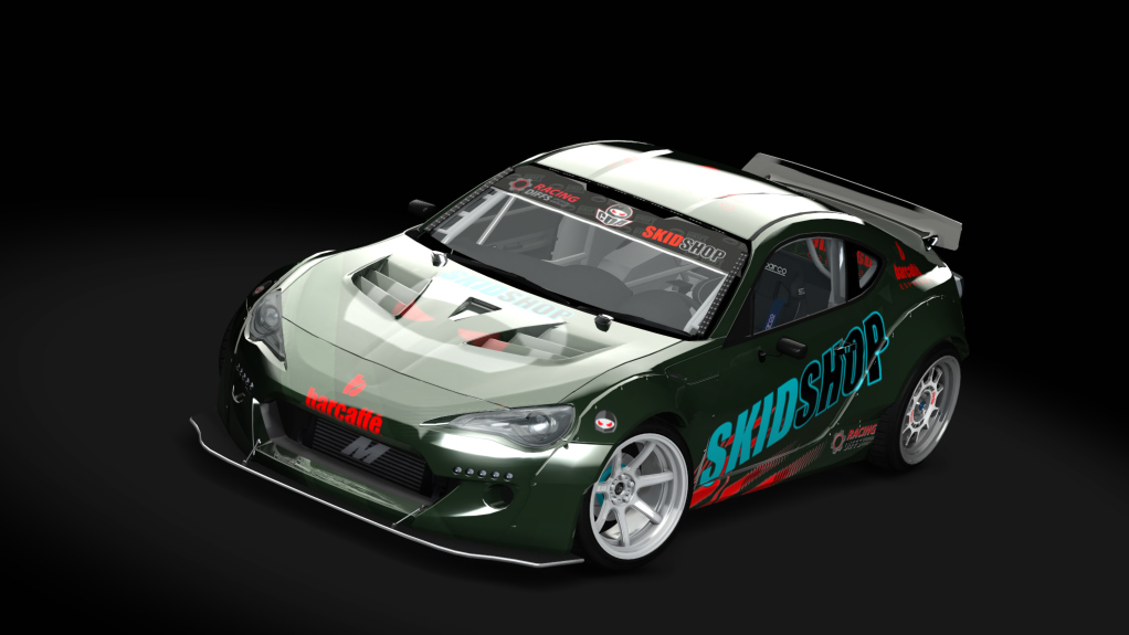 CDA TOYOTA GT86, skin CDA-SKIDSHOP2