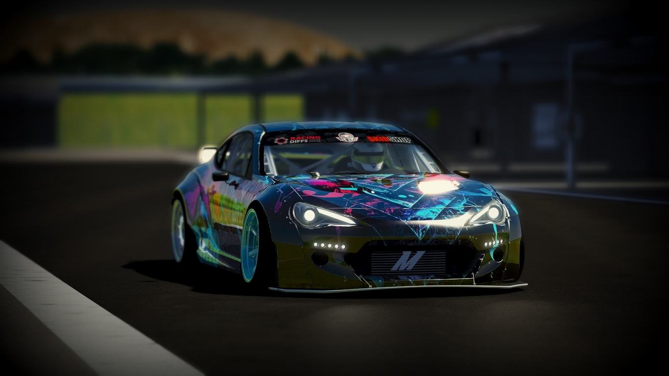 CDA TOYOTA GT86, skin CDA-adesz