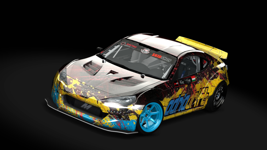 CDA TOYOTA GT86, skin CDA-adesz24