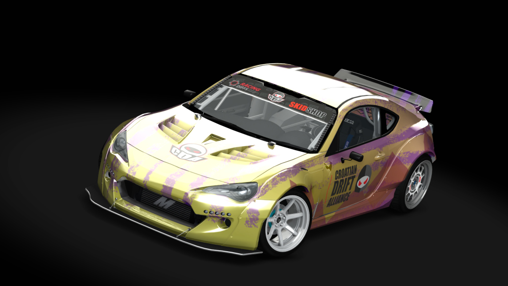 CDA TOYOTA GT86, skin CDA-sareni