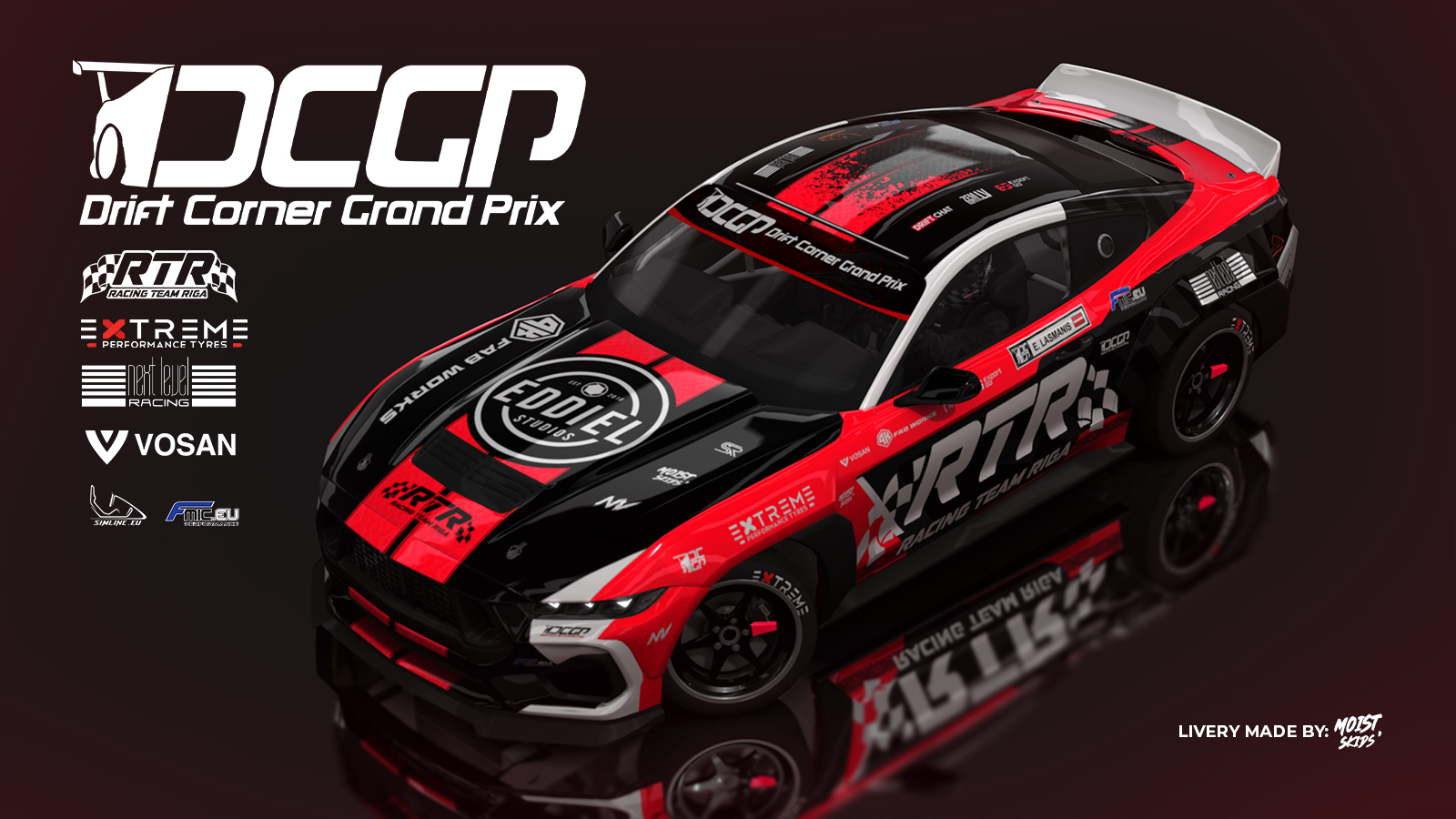 DCGP 11 FORD MUSTANG, skin DCGP-18958-429-93-673756b386711