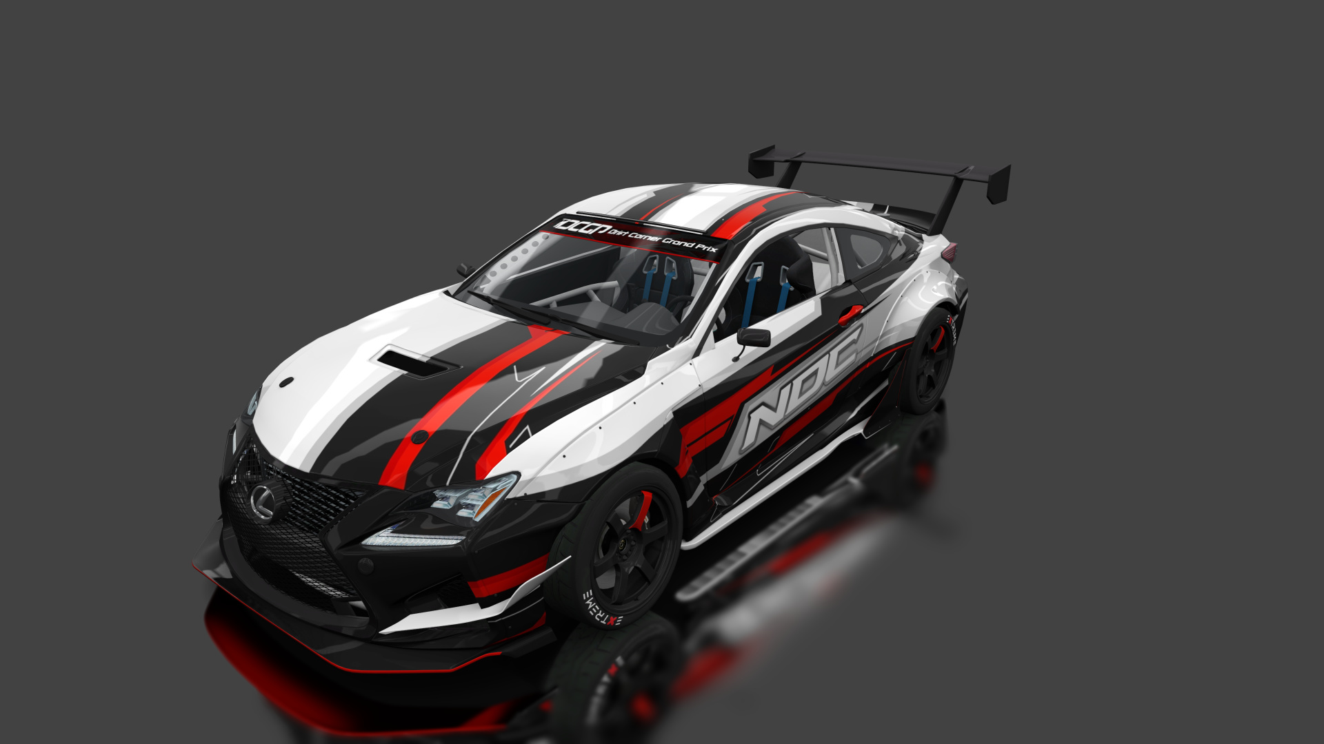 DCGP 11 LEXUS RCF, skin DCGP-18975-430-93-673251def41ff