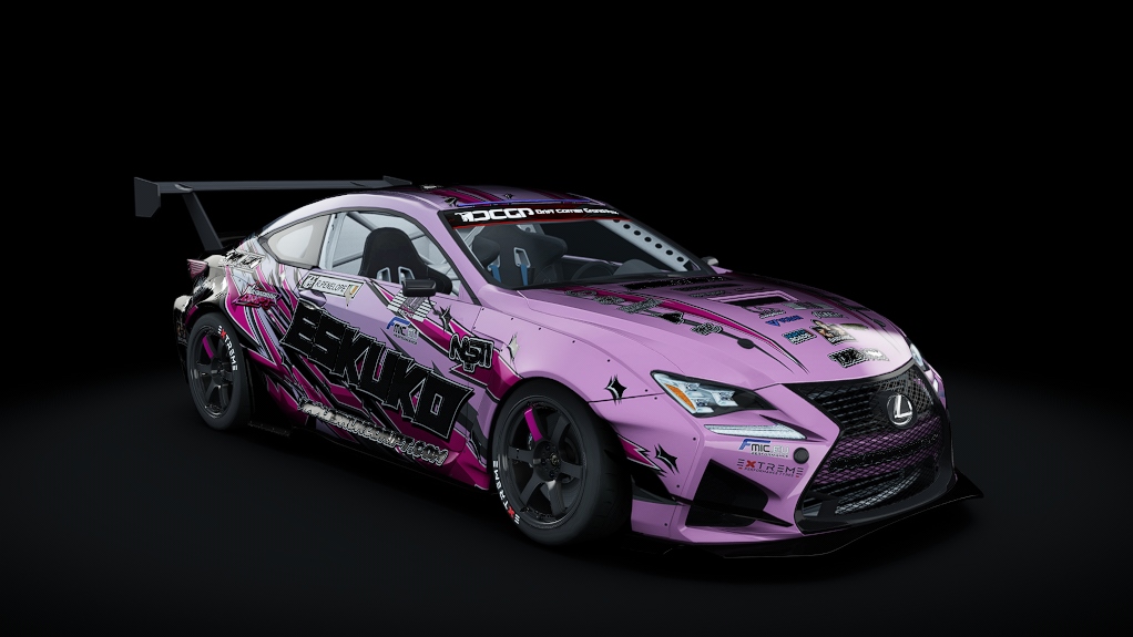 DCGP 11 LEXUS RCF, skin DCGP-19161-430-93-67370ec31d1cc