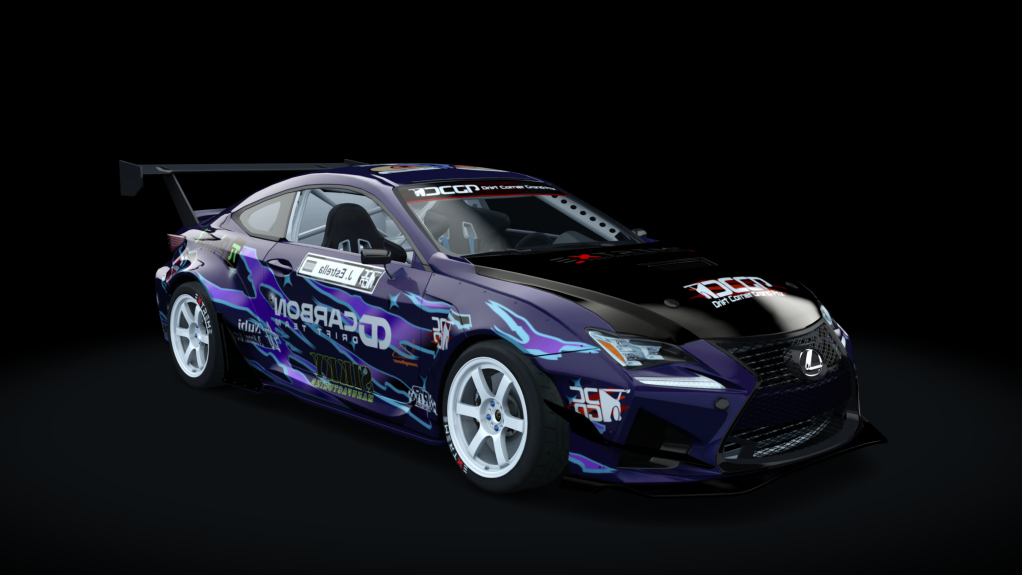 DCGP 11 LEXUS RCF, skin DCGP-19223-430-93-67327b538b7a6