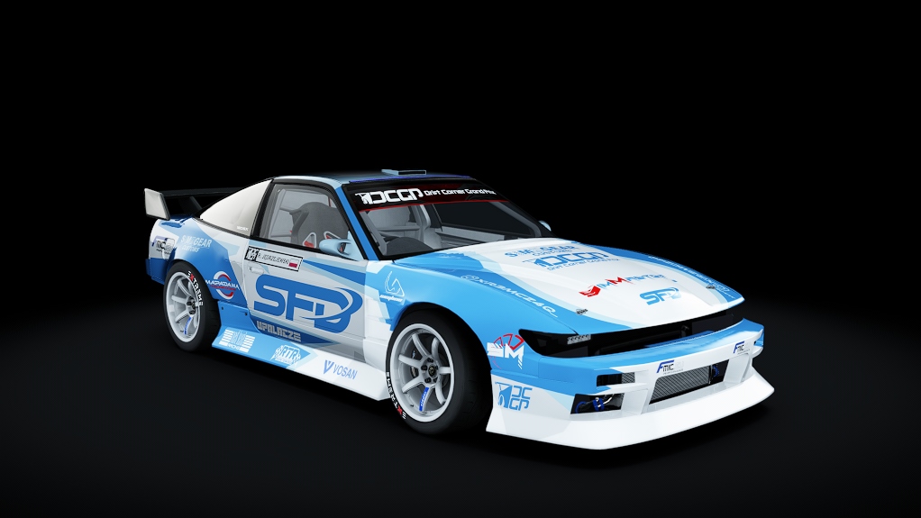 DCGP 11 NISSAN 180sx, skin DCGP-19107-432-93-67339801e5c38