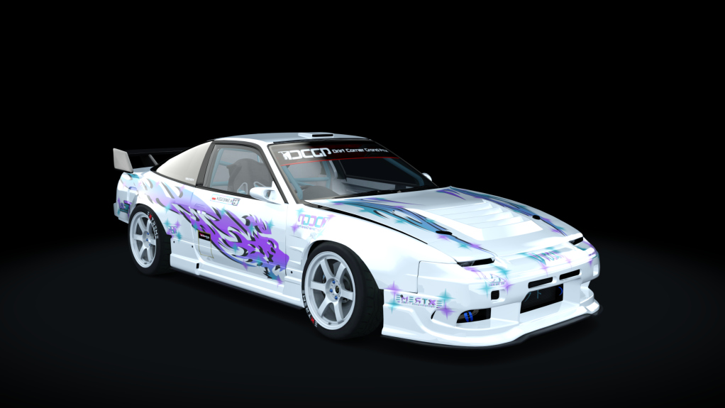 DCGP 11 NISSAN 180sx, skin DCGP-19244-432-93-673650558b9cb