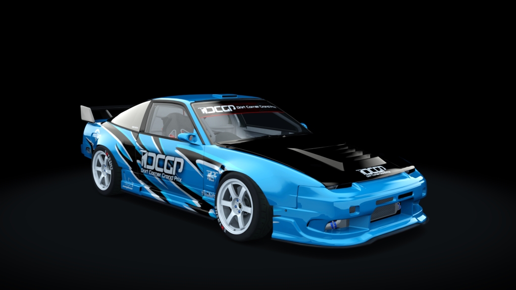 DCGP 11 NISSAN 180sx, skin blue