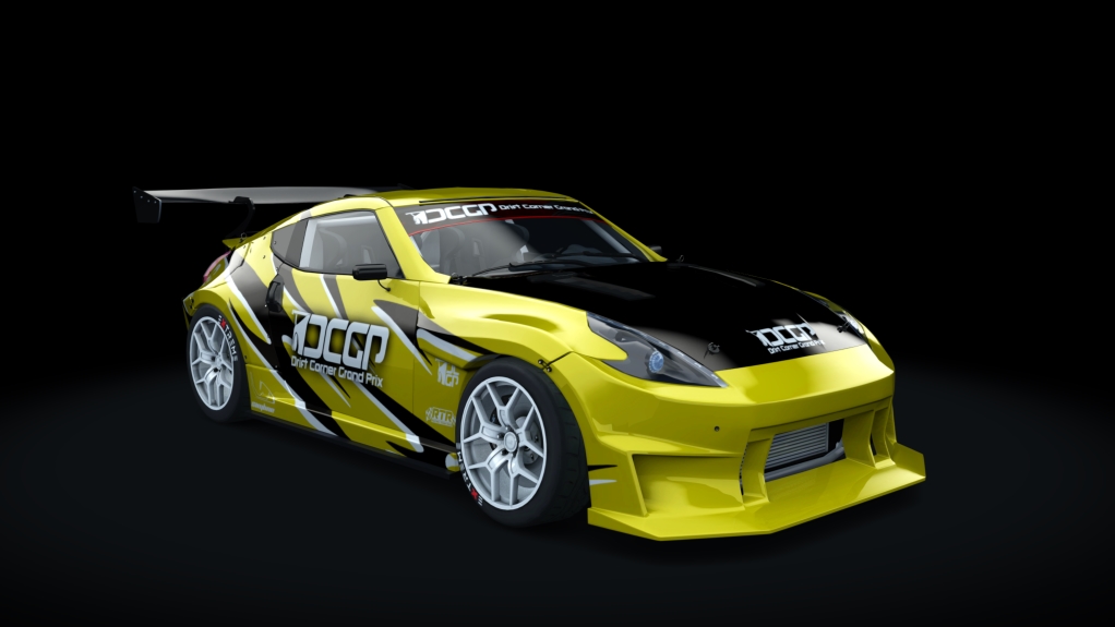  DCGP 11 NISSAN 370z, skin yellow