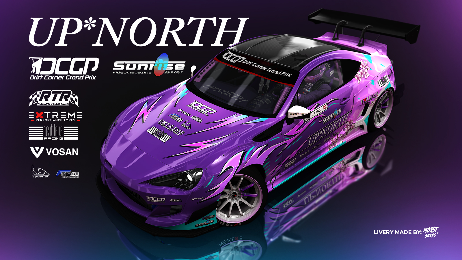 DCGP 11 TOYOTA GT86, skin DCGP-18976-436-93-67325f39e20f4