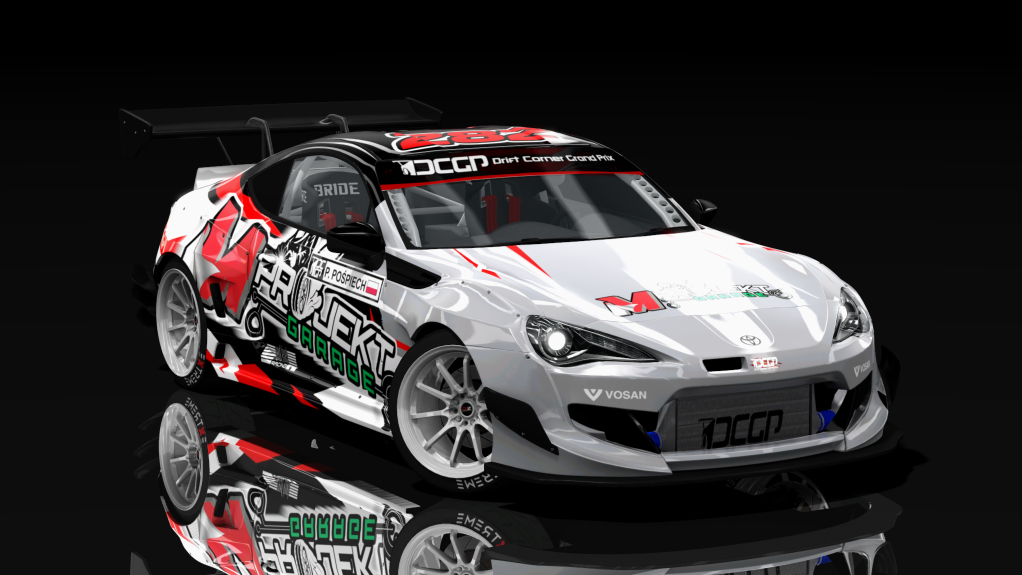 DCGP 11 TOYOTA GT86, skin DCGP-19253-436-93-6737d5bf48d06