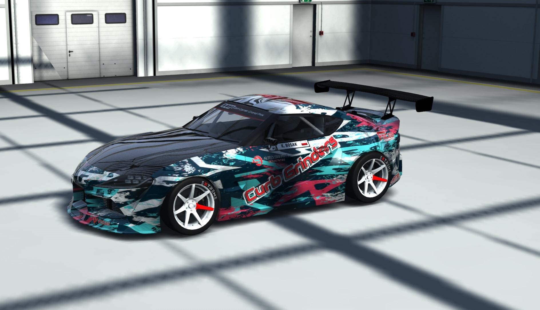 DCGP 11 TOYOTA SUPRA, skin DCGP-19049-438-93-6737af663eabd