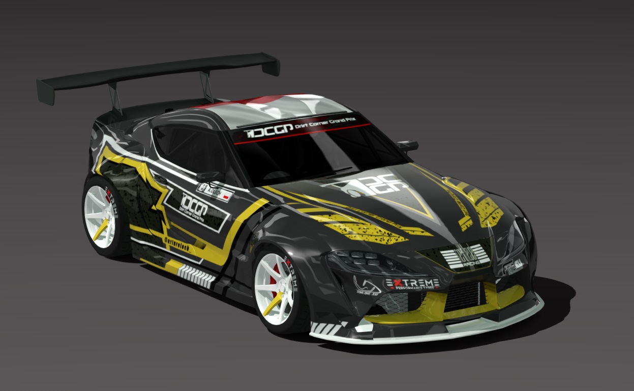 DCGP 11 TOYOTA SUPRA, skin DCGP-19051-438-93-6733ad03dee78