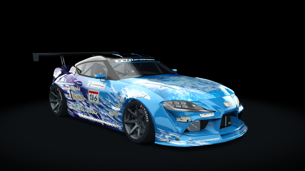 DCGP 11 TOYOTA SUPRA, skin DCGP-19258-438-93-6735d73d7521c