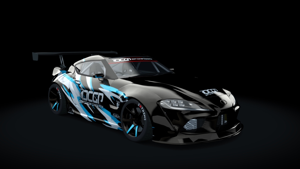 DCGP 11 TOYOTA SUPRA, skin black