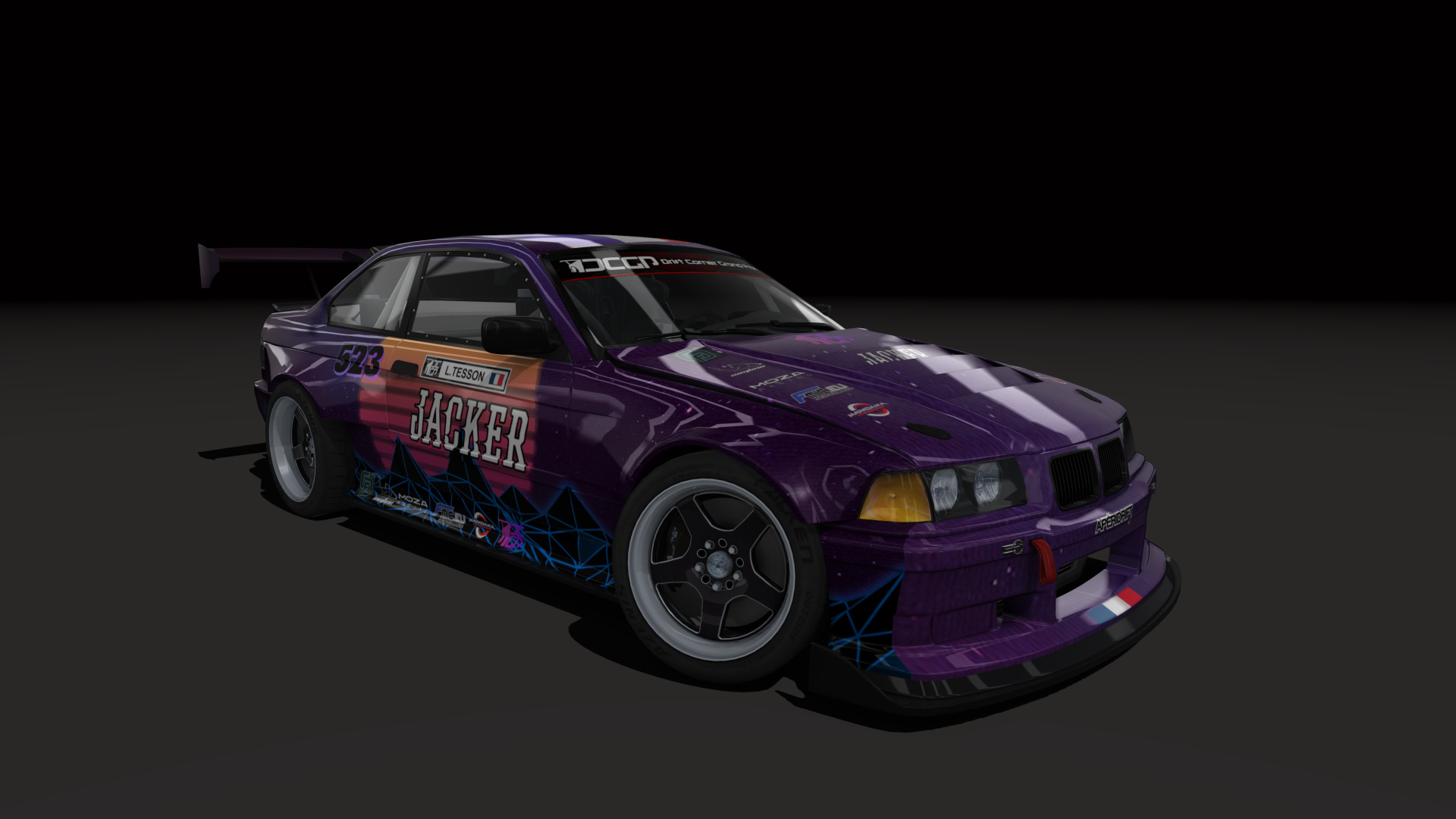 DCGP S9 BMW E36, skin DCGP-17784-398-90-63b82f0200a3e