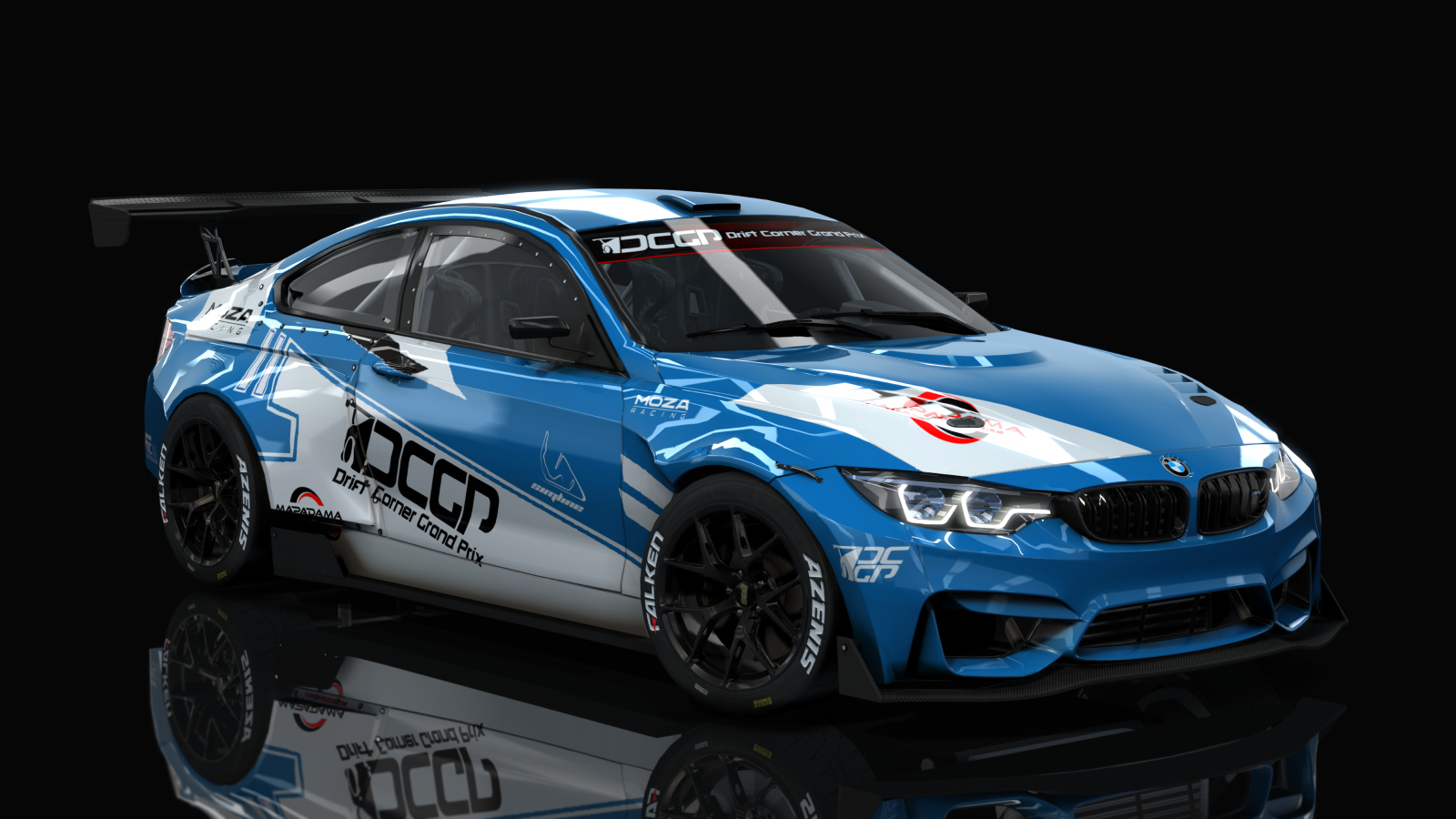 DCGP S9 BMW M4 F82, skin blue