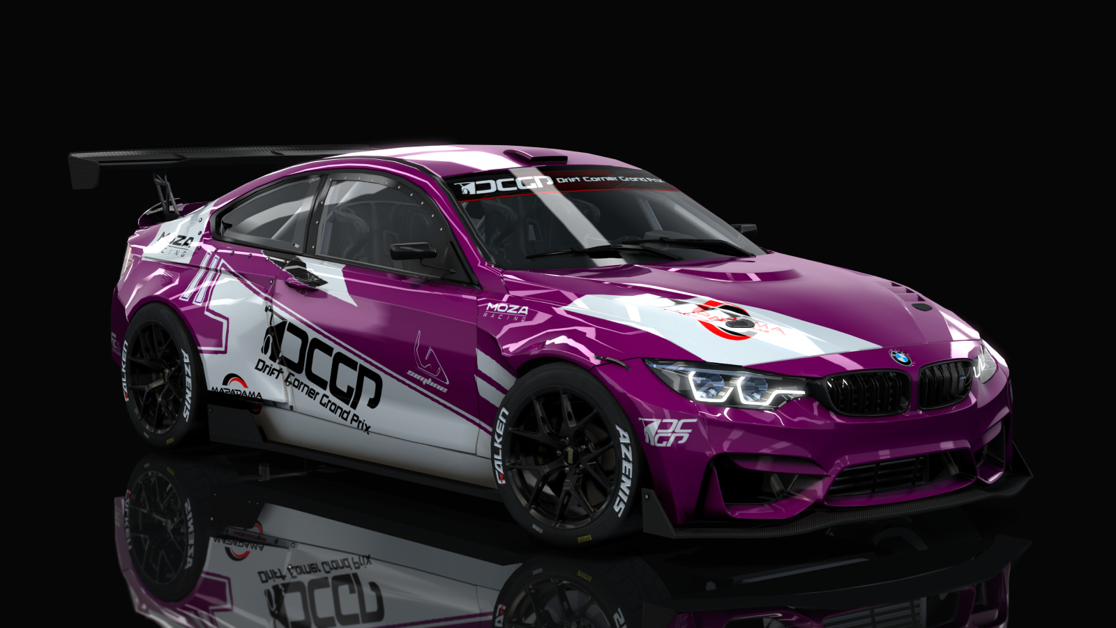 DCGP S9 BMW M4 F82, skin purple