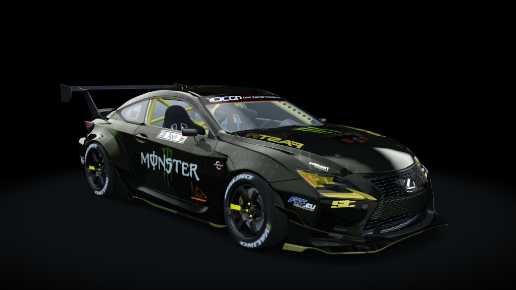 DCGP S9 LEXUS RCF, skin DCGP-17966-404-90-63cef10a90b87