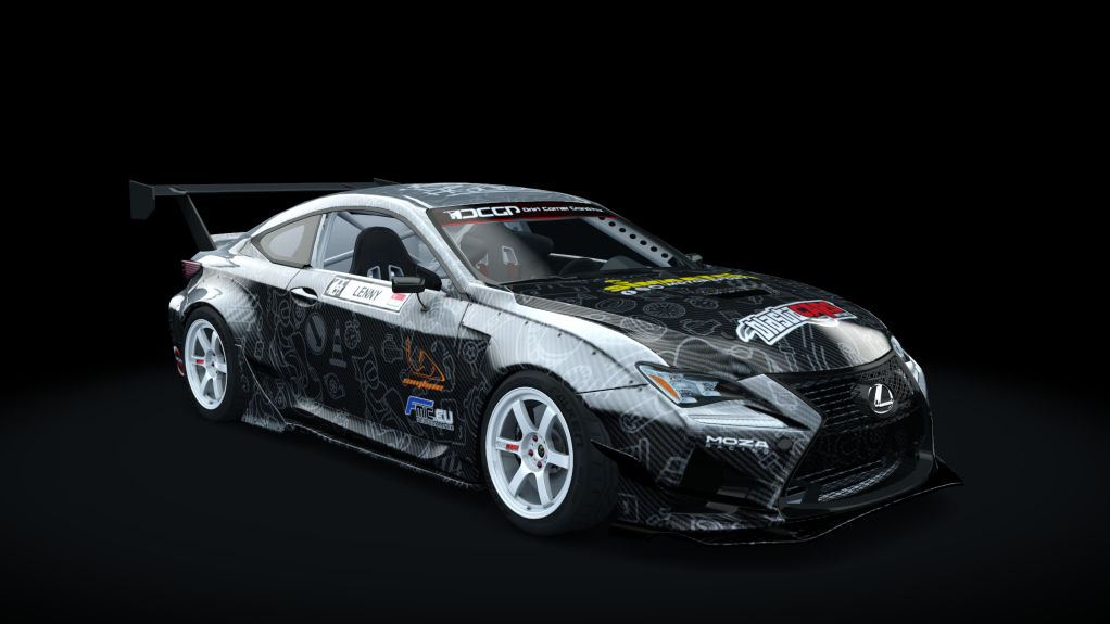 DCGP S9 LEXUS RCF, skin DCGP-18074-404-90-63d299bd7e439