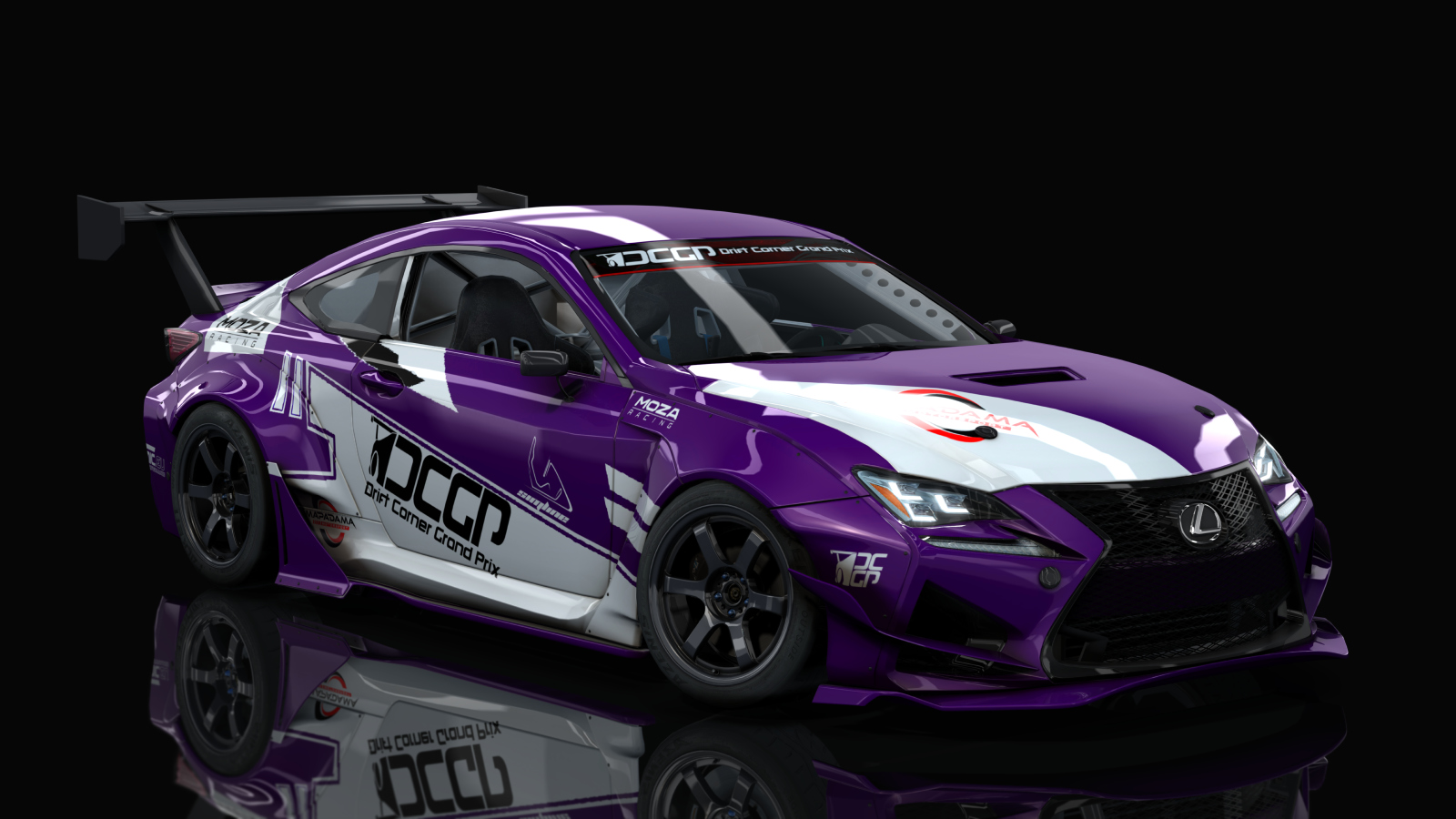 DCGP S9 LEXUS RCF, skin purple