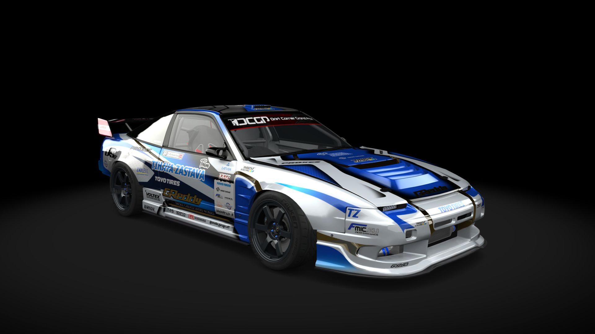 DCGP S9 NISSAN 180sx, skin DCGP-17813-406-90-63cfcce3c98a5