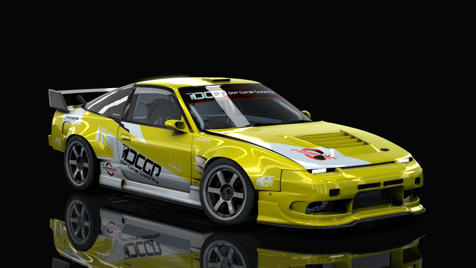 DCGP S9 NISSAN 180sx, skin yellow