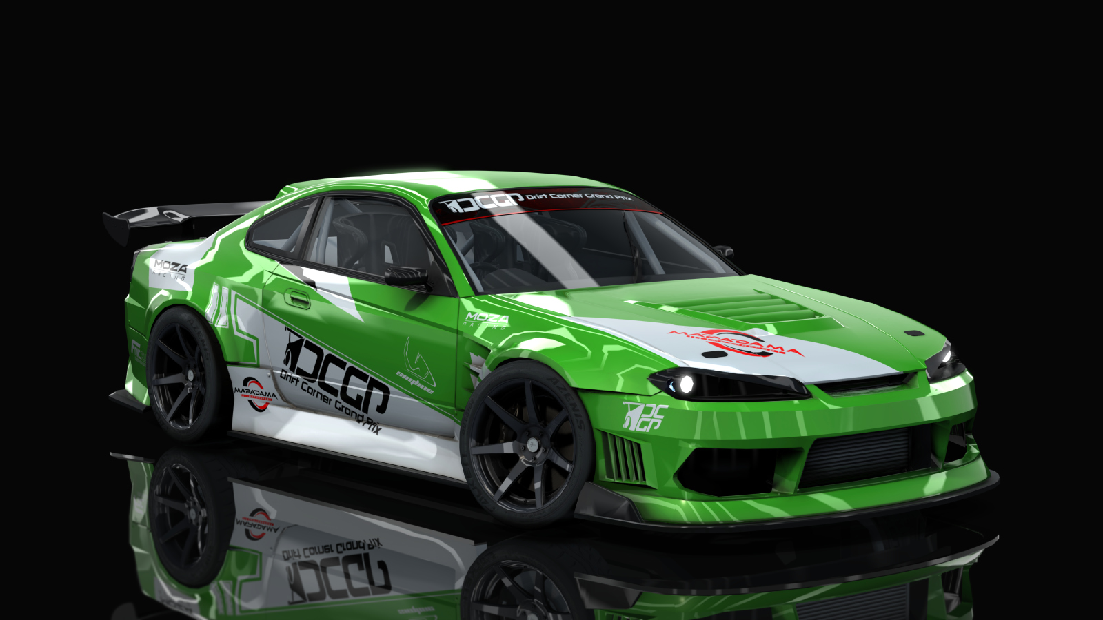 DCGP S9 NISSAN S15, skin green