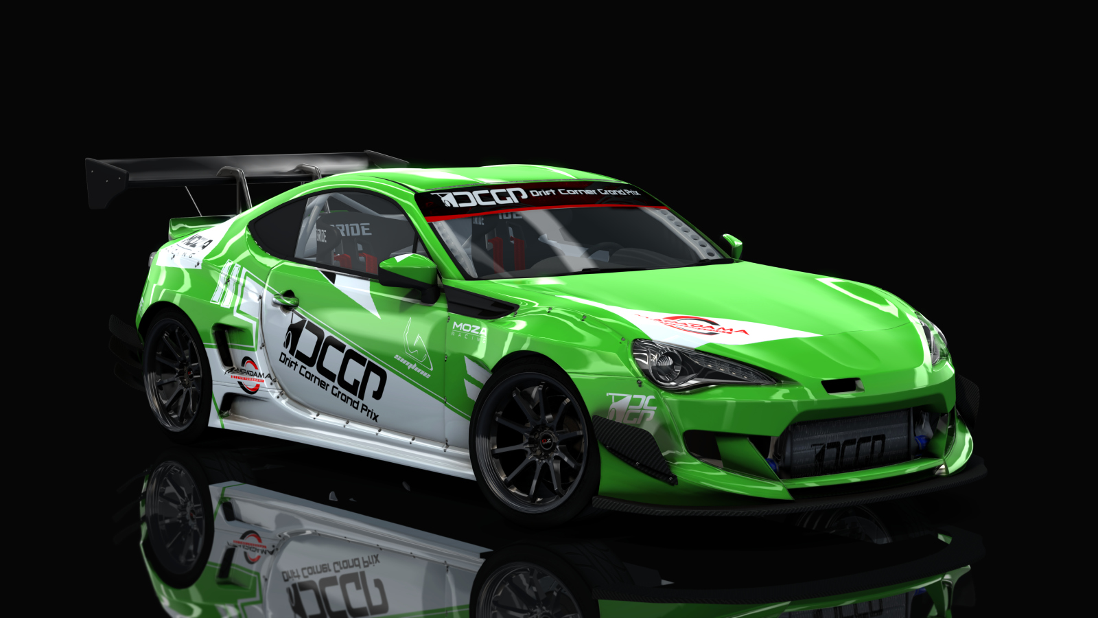 DCGP S9 TOYOTA GT86, skin green