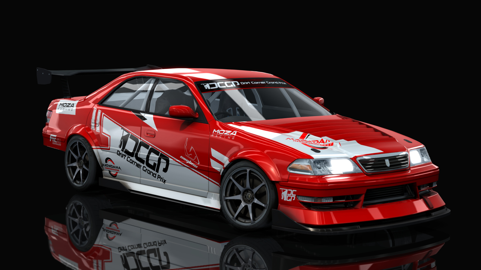 DCGP S9 Toyota Mark II, skin red