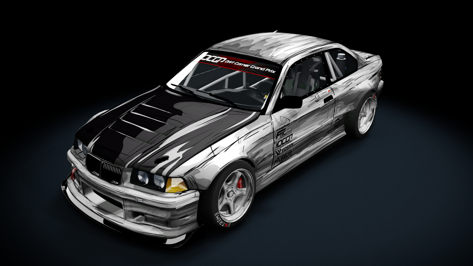 DCGP X BMW E36, skin DCGP-18275-423-92-657a228b0360e