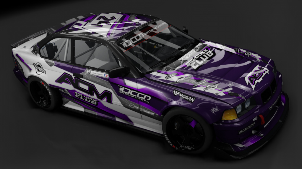 DCGP X BMW E36, skin DCGP-18314-423-92-655d3f0f83f4d