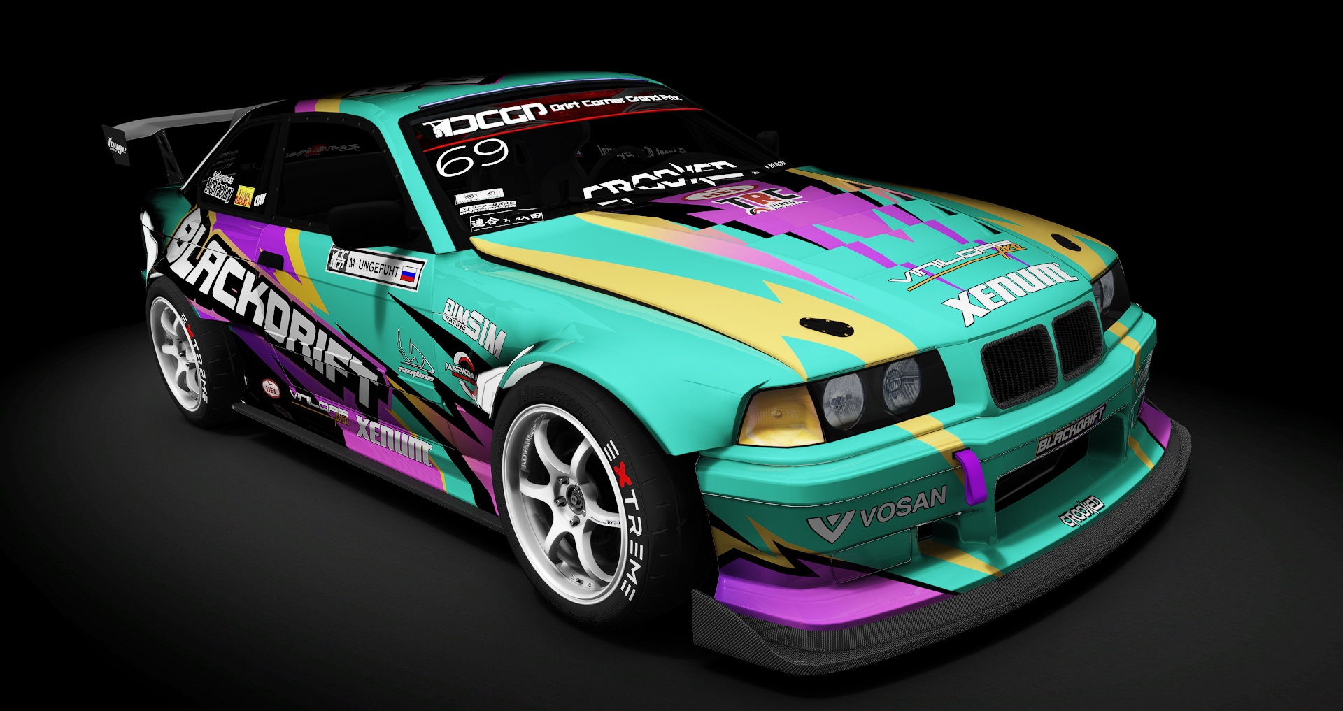 DCGP X BMW E36, skin DCGP-18363-423-92-65590b02a38f2