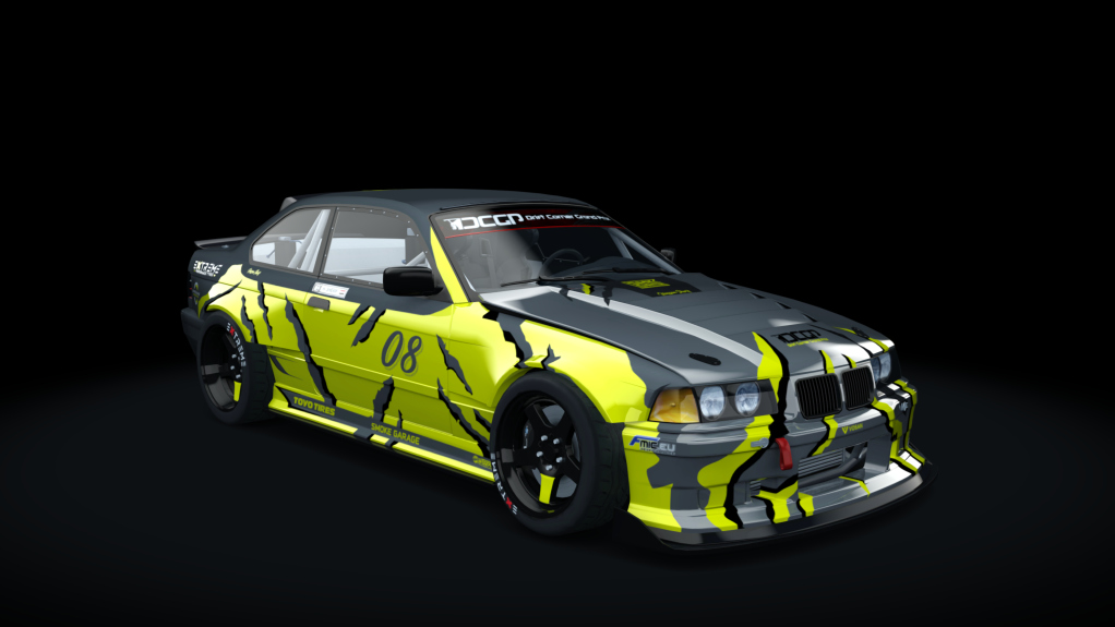 DCGP X BMW E36, skin DCGP-18365-423-92-656219b7d6892