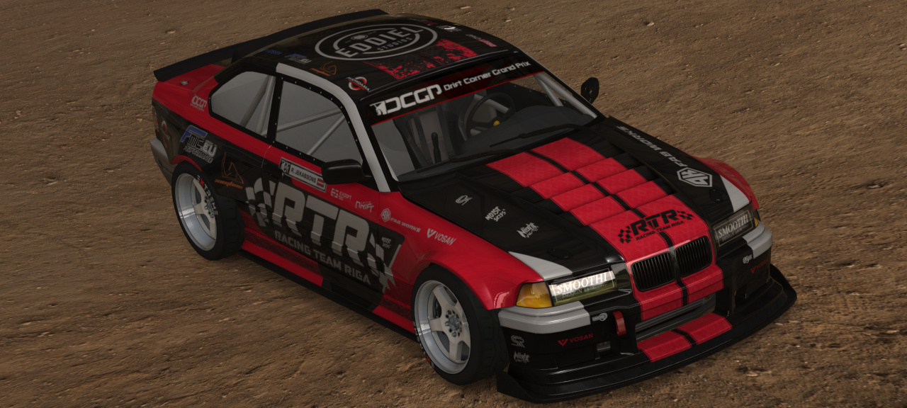 DCGP X BMW E36, skin DCGP-18391-423-92-6560b42058f68