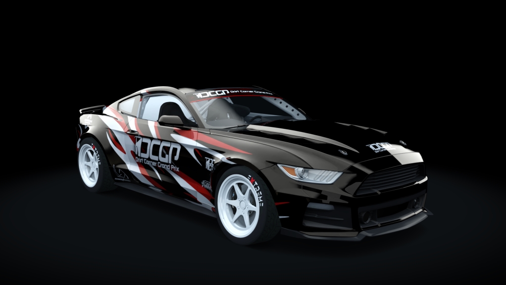 DCGP X FORD MUSTANG, skin black