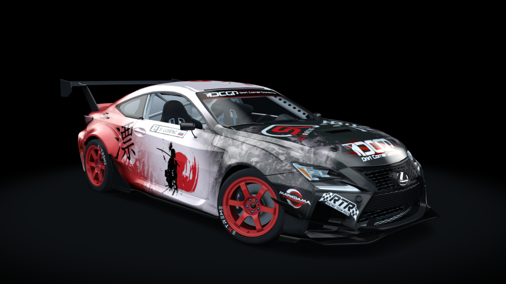 DCGP X LEXUS RCF, skin DCGP-18269-414-92-655bde3c9f6b9