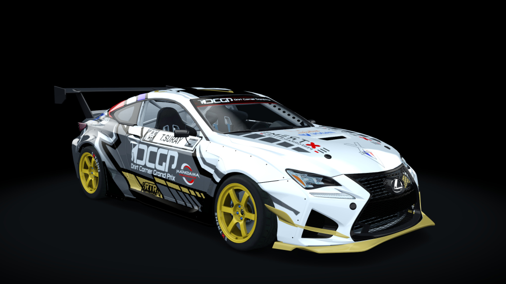 DCGP X LEXUS RCF, skin DCGP-18625-414-92-6570c5bd508a5