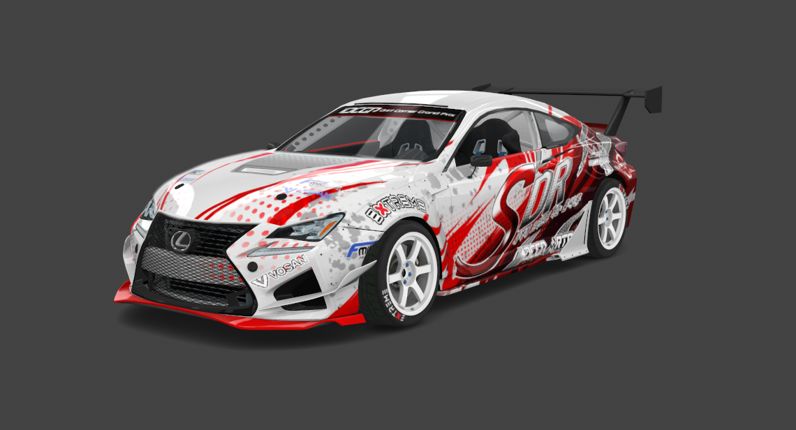 DCGP X LEXUS RCF, skin DCGP-18826-414-92-65d0cfca21127