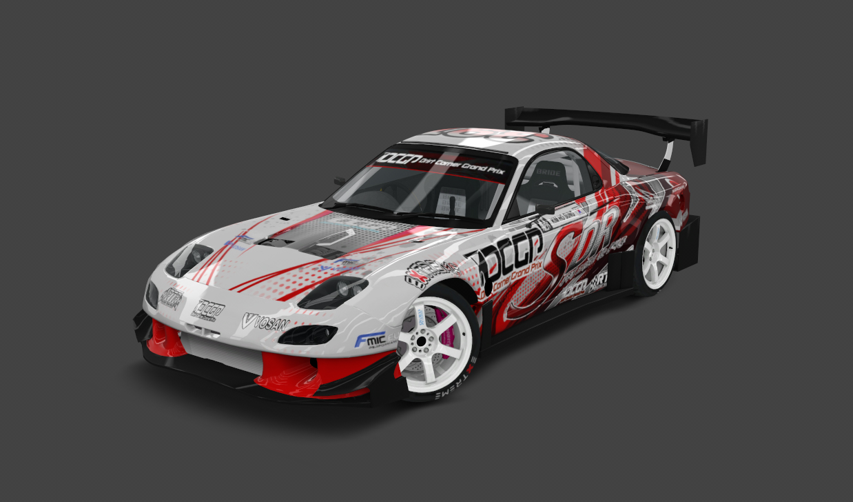 DCGP X MAZDA RX7, skin DCGP-18832-415-92-65ce32259f1d3