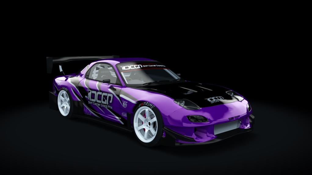 DCGP X MAZDA RX7, skin purple