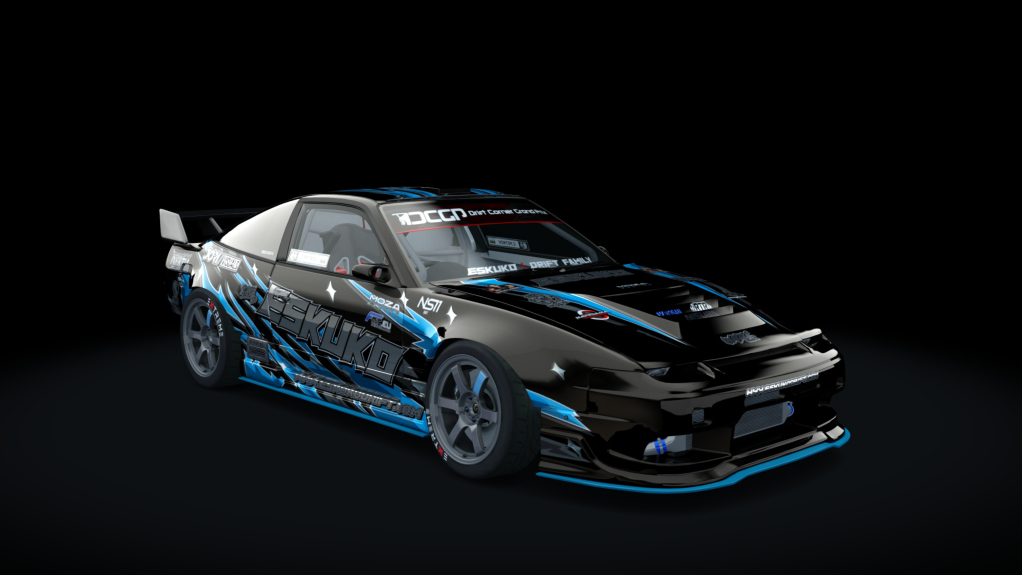 DCGP X NISSAN 180sx, skin DCGP-18310-416-92-655fb6ae639bb