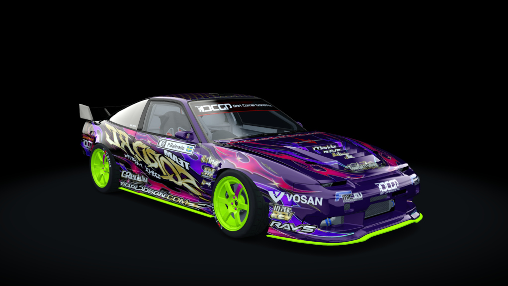 DCGP X NISSAN 180sx, skin DCGP-18462-416-92-655d1116f0aba