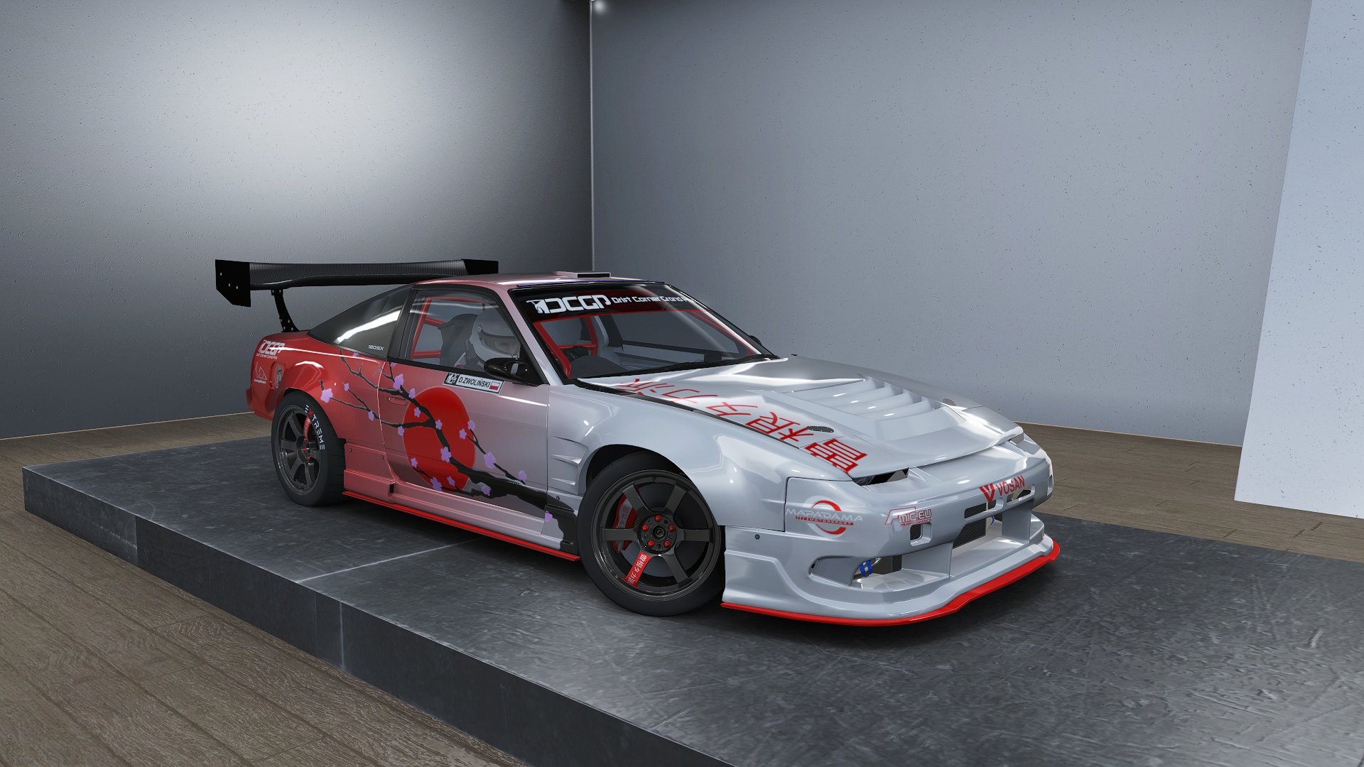 DCGP X NISSAN 180sx, skin DCGP-18554-416-92-655f361e5c3c9