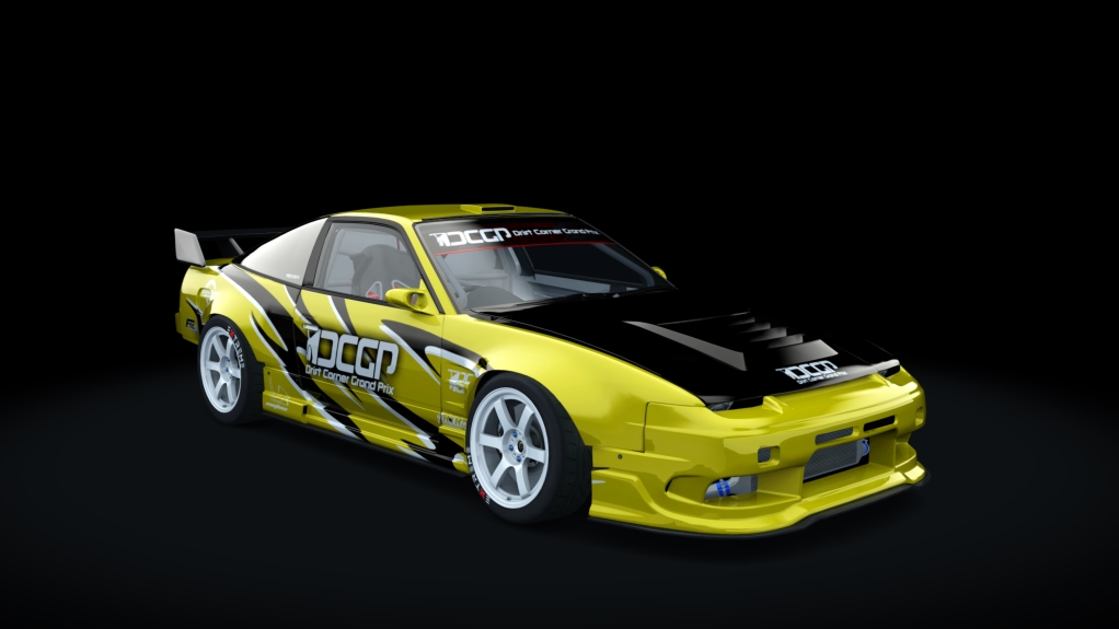 DCGP X NISSAN 180sx, skin yellow