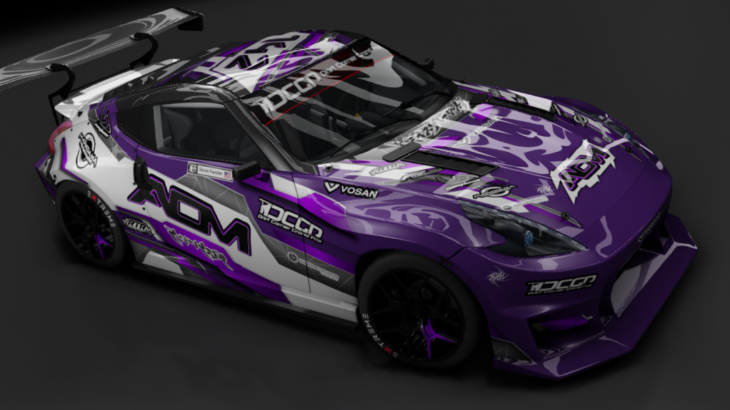  DCGP X NISSAN 370z, skin DCGP-18319-417-92-655e4b7369554