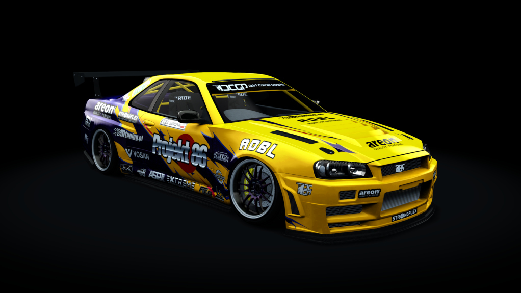 DCGP X NISSAN R34, skin DCGP-18351-418-92-6558e24e6e689