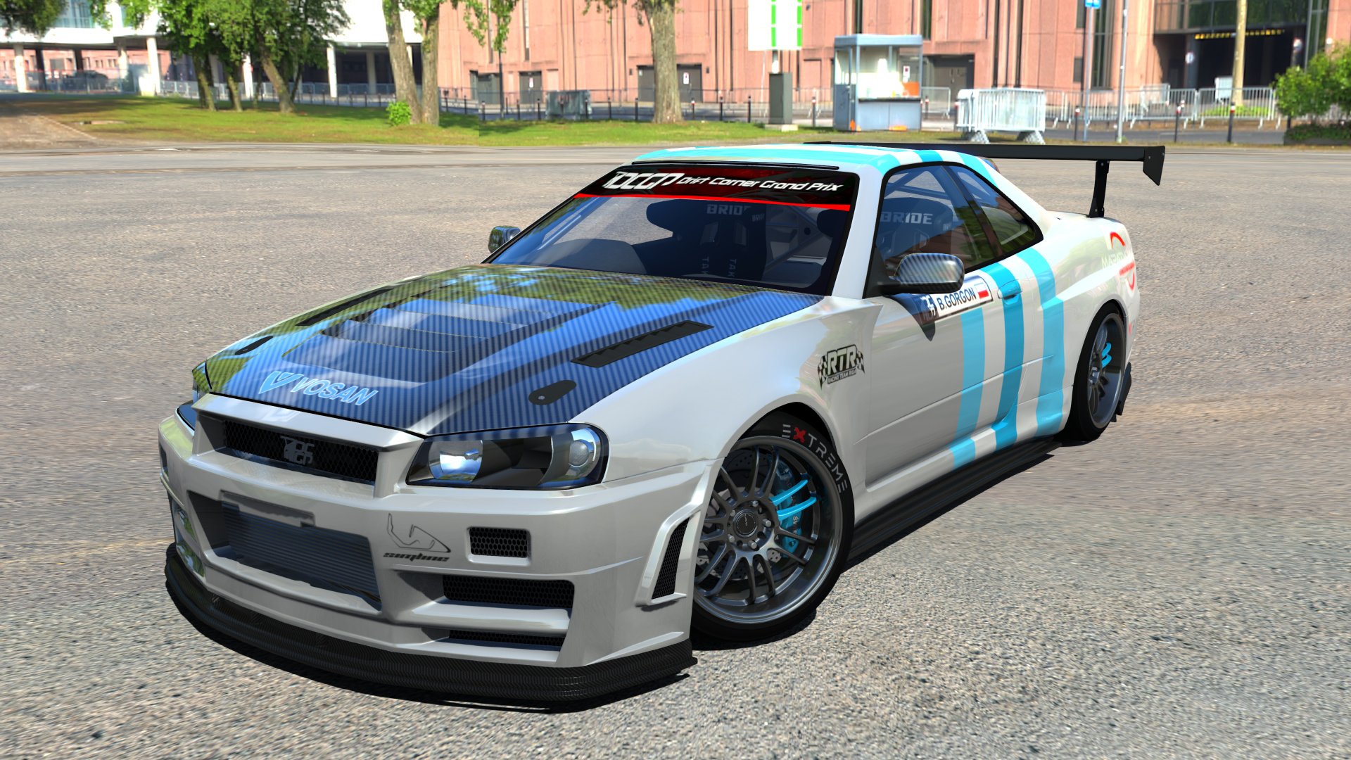 DCGP X NISSAN R34, skin DCGP-18649-418-92-656b9951be5d1