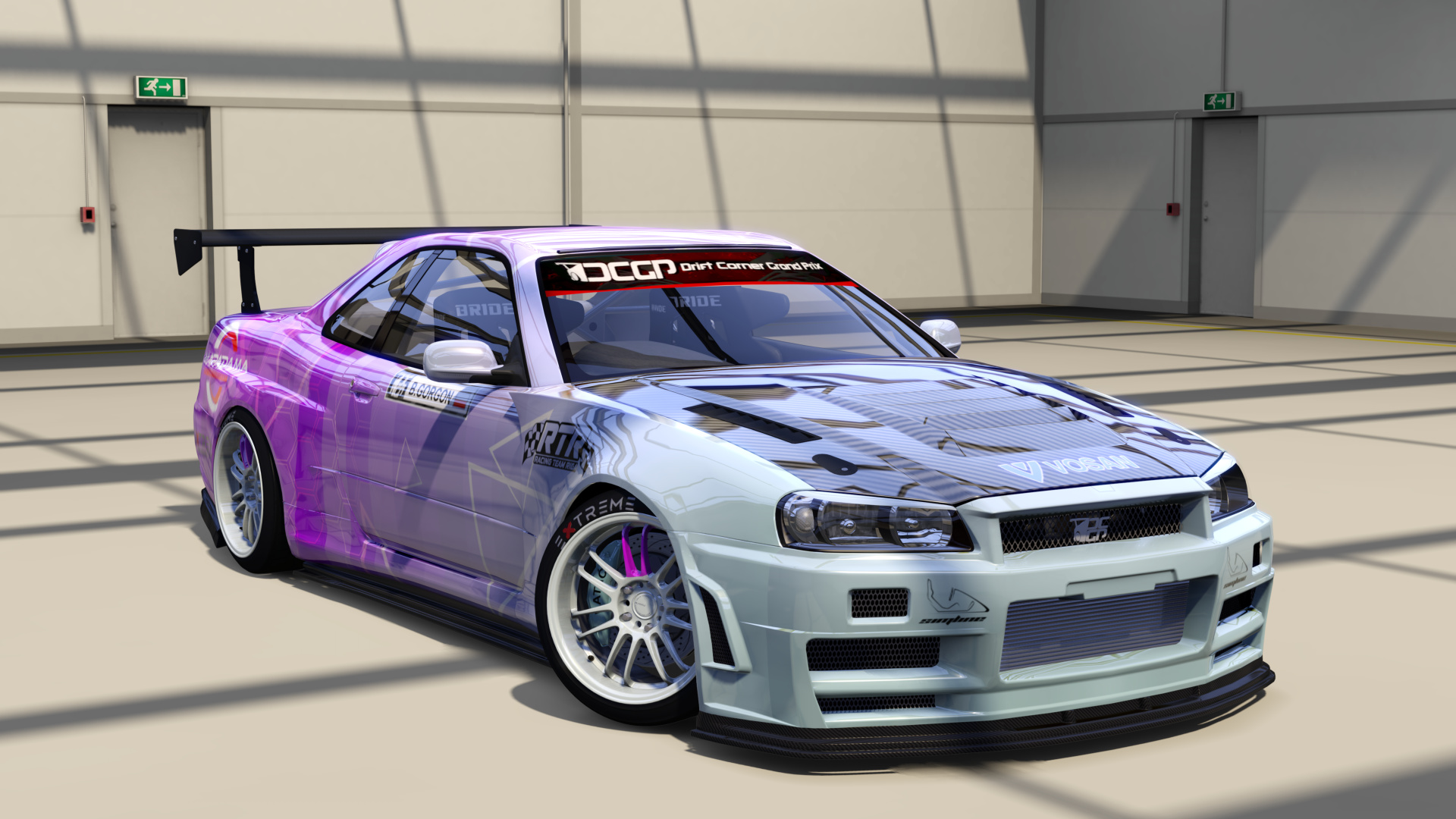 DCGP X NISSAN R34, skin DCGP-18649-418-92-65a29c29cd0b2