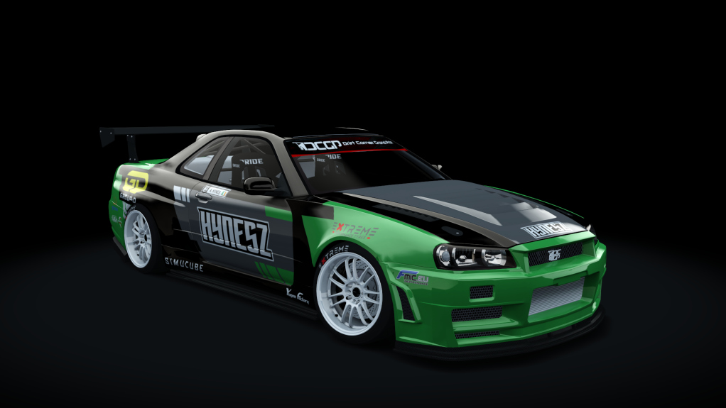 DCGP X NISSAN R34, skin DCGP-18682-418-92-6607f4a49a605