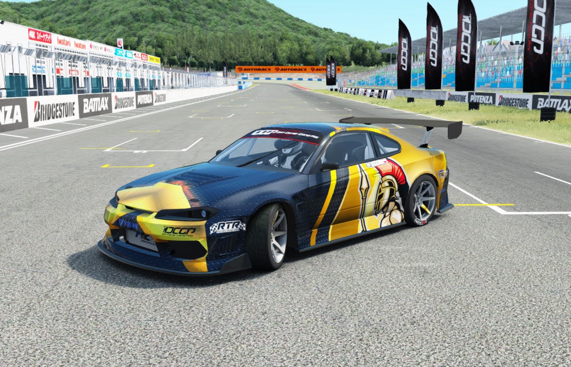 DCGP X NISSAN S15, skin DCGP-18387-419-92-655fb7ba3a615